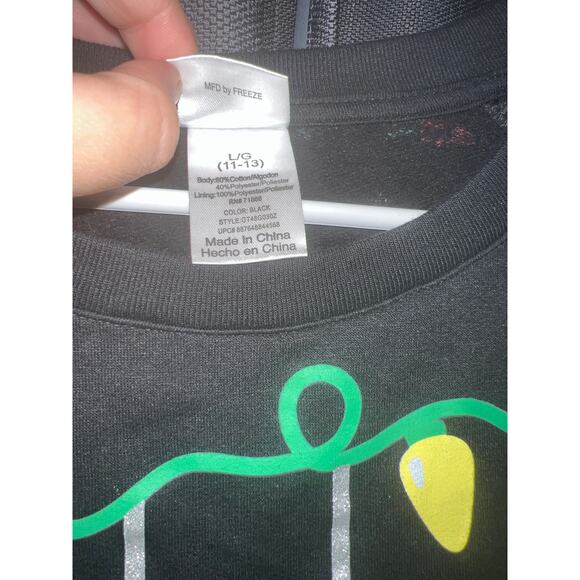 Ugly Christmas Sweater Sweatshirt Xmas Large - Picture 2 of 3